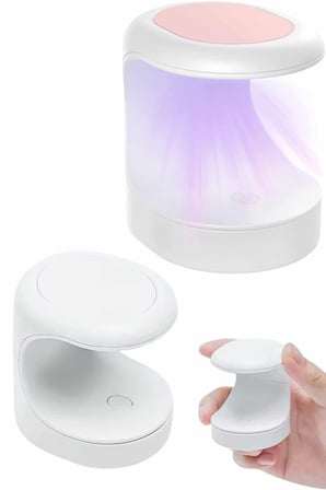 Kalıcı Oje Kurutucu Mini UV Işınlı Taşınabilir Hızlı ve Pratik Oje Kurutucu Yeni Nesil