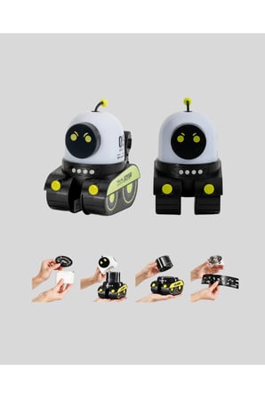 Robot Tasarımlı Bluetooth Hoparlörlü Yıldızlı Gökyüzü Projektör Yeni Nesil