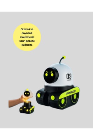 Robot Tasarımlı Bluetooth Hoparlörlü Yıldızlı Gökyüzü Projektör Yeni Nesil