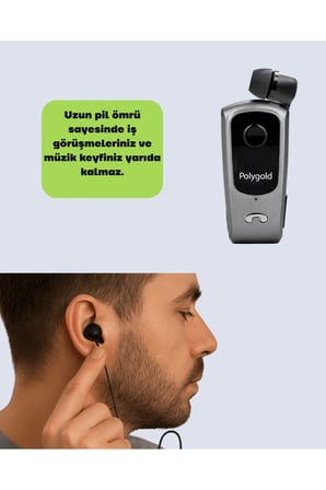 Çift Telefon Bağlantılı Eller Serbest Bluetooth Kulaklık