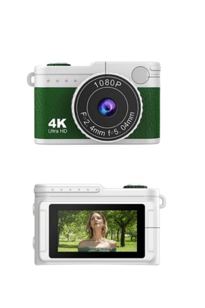 Mini 4K Ultra HD Dijital Kamera 1080P Video IPS Ekran Cep Boy Taşınabilir