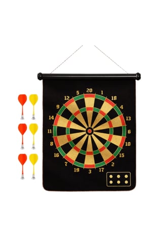 Katlanabilir Manyetik Dart Oyunu Zararsız Dart Okları ile Güvenli Eğlence