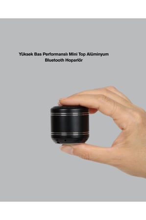 Taşınabilir Silindir Tasarım Bluetooth 5.0 Hoparlör Yüksek Bas Performanslı Yeni Nesil
