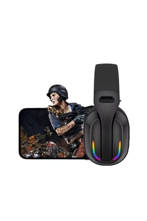 Kablosuz Oyuncu Kulaklığı RGB Aydınlatmalı Bluetooth Mikrofonlu Gaming Headset
