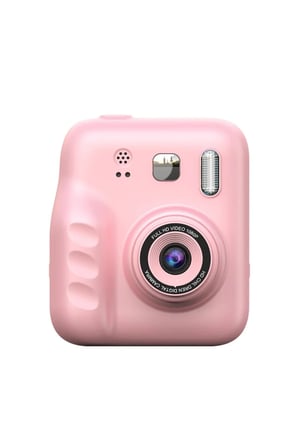 Çocuk Dijital Fotoğraf Makinesi Anında Baskı ve HD Video Kayıt Özellikli 5 kalem ve 4 rulo kağıt hediye