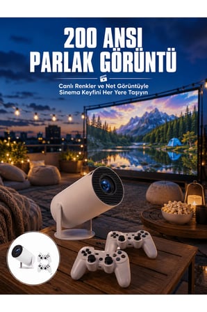 Full HD 8 GB Ayaklı Çift Kollu 4K Video Oyun Konsolu Taşınabilir Yeni Nesil