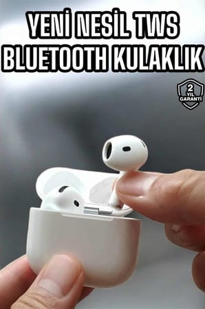 Kaliteli Ucuz İOS ve Android Uyumlu TWS Bluetooth Kulaklık ANC Özelliği Yeni Nesil