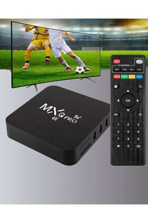 4K Android TV Box – 2GB RAM 16GB ROM, Hızlı Wi-Fi Bağlantılı Akıllı Medya Kutusu