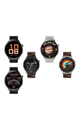 Yeni Nesil Akıllı Saat Çağrı Cevaplayabilen Plastik 47 Mm Uyumlu Kordon
