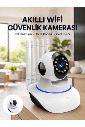 Güvenlik Kamerası Antenli Gece Görüşlü Sensörlü Harekete Duyarlı Yeni Nesil