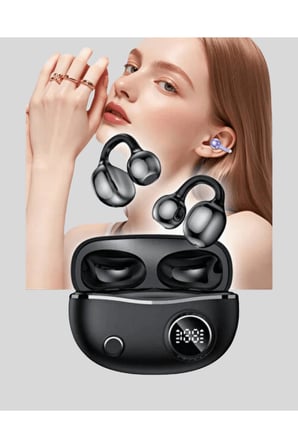 Ergonomik Açık Kulak Bluetooth Kulaklık – Hafif, Şık ve Düşük Gecikmeli Ses Deneyimi