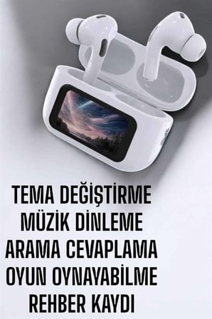 Bluetooth Kulaklık Kulakiçi Güçlü Ses Kaliteli Sesli Asistan