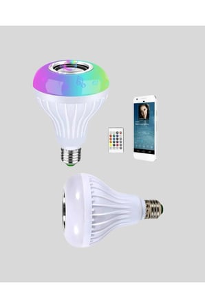 Hoparlörlü LED Ampul – Ev ve Ofis İçin Akıllı Aydınlatma Çözümü