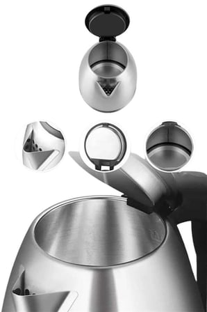 Çelik Su Isıtıcı Kettle Dayanıklı Paslanmaz Çelik Uzun Ömürlü