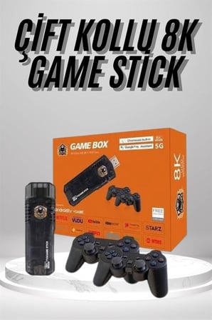 8K Ultra HD Game Box 36500 Oyunlu Game Stick Oyun Konsolu