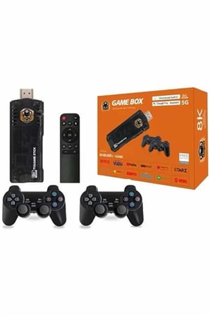 8K Ultra HD Game Box 36500 Oyunlu Game Stick Oyun Konsolu