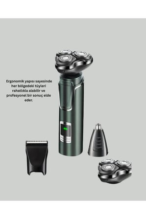 Hassas Bölgeler İçin Çok Fonksiyonlu Tıraş Makinesi