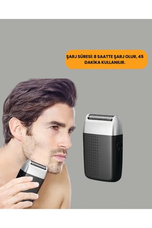 Çok Amaçlı Şarjlı Saç & Sakal Kesme Makinesi – Profesyonel ve Sessiz Performans
