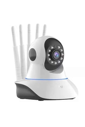 LED Aydınlatmalı 5 Antenli Motorlu 1080P Wifi Kamera Sensörlü Yeni Nesil