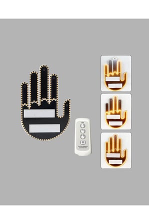 Kompakt Tasarımlı LED Jest Işığı – Selam ve Teşekkür Modları