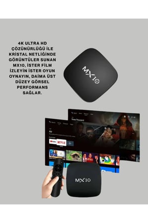 Android Tabanlı Akıllı Medya Oynatıcı – 4 Çekirdekli İşlemci, Ekran Yansıtmalı
