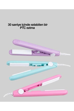 30 Saniyede Isınan PTC Teknolojili Saç Şekillendirici – Sabit Isı Kontrollü, Hızlı Performans Yeni Nesil