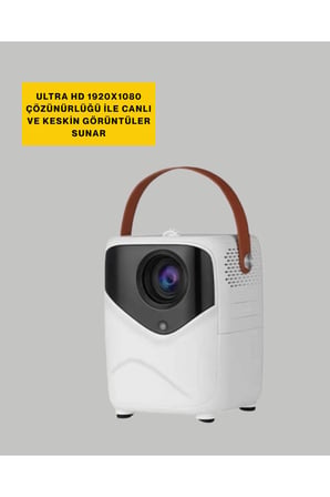 Ultra HD Çözünürlüklü Taşınabilir Projektör – 1920x1080 Piksel Görüntü Kalitesi Yeni Nesil