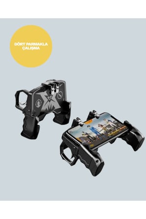 Mobil FPS Oyunlar İçin Dört Parmak Uyumlu Gamepad