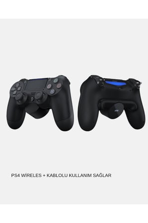 PS4 Kablosuz Oyun Kolu V2 – Bluetooth Bağlantılı, Titreşimli, PC ve Mobil Uyumlu