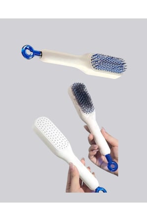 Otomatik Temizlemeli Saç Fırçası – Ergonomik Tasarım, Masaj Etkili, Elektriklenmeyi Önleyici