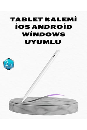 Manyetik Dokunmatik Kalem – Bluetooth Gerektirmeyen, Type-C Şarjlı, iPad ve Android Uyumlu Hassas Stylus
