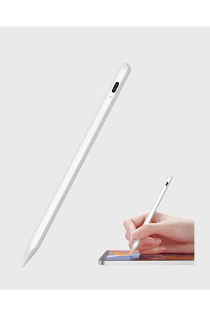 Manyetik Dokunmatik Kalem – Bluetooth Gerektirmeyen, Type-C Şarjlı, iPad ve Android Uyumlu Hassas Stylus
