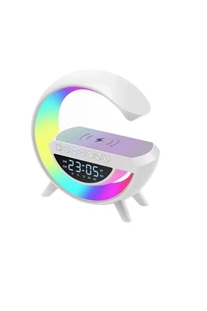 Kablosuz RGB Bluetooth Hoparlör USB FM ve AUX Destekli Taşınabilir Ses Sistemi