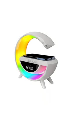 Kablosuz RGB Bluetooth Hoparlör USB FM ve AUX Destekli Taşınabilir Ses Sistemi