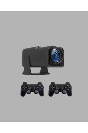 Android Projeksiyon Game Box – 1280x720p HD Çözünürlük, Bluetooth,HDMI ve USB Girişli