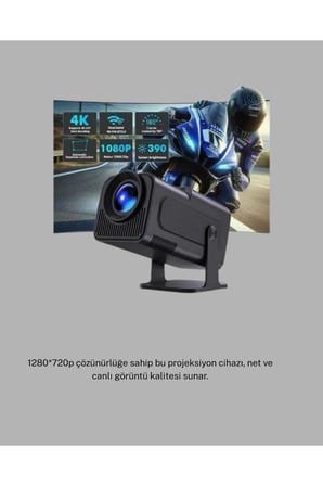 Android Projeksiyon Game Box – 1280x720p HD Çözünürlük, Bluetooth,HDMI ve USB Girişli