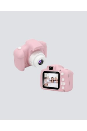 Çocuklar İçin Mini Fotoğraf Makinesi 8MP 1080P Video ve Darbeye Dayanıklı