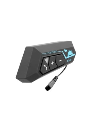 Bluetooth Motosiklet Kask Kulaklığı Mikrofonlu Kablosuz Sürüş Intercomu