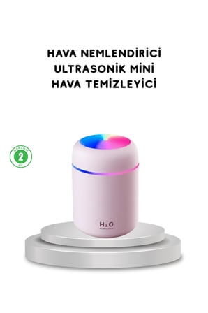USB Bağlantılı LED Işıklı Hava Nemlendirici – Sessiz ve Kullanıcı Dostu Tasarım
