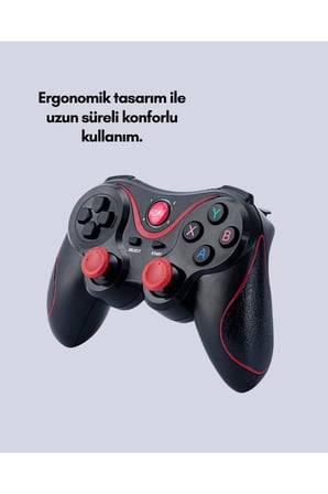 Yüksek Hassasiyetli Kablosuz Oyun Kolu PC ve Mobil Uyumlu