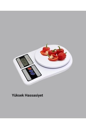 LCD Ekranlı Hassas Dijital Mutfak Terazisi – 5kg Kapasite, 1g Hassasiyet Yeni Nesil