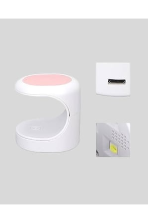 Mini Oje Kurutma Cihazı 16W LED UV Hızlı Kurutma Taşınabilir Kompakt Yeni Nesil