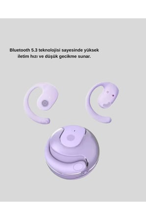 S05 Kablosuz Kulaklık Bluetooth 5.3 IPX4 Su Geçirmez Stereo Ses Otomatik Bağlantı Yeni Nesil