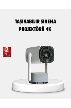 HD 720p Projeksiyon Cihazı – Geniş Ekran, 10.000 Saat Ampul Ömrü, Ev Sineması Deneyimi