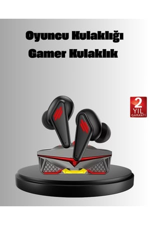 Kablosuz Bluetooth Kulaklık Düşük Gecikmeli 3D Ses ve LED Işıklı Tasarım