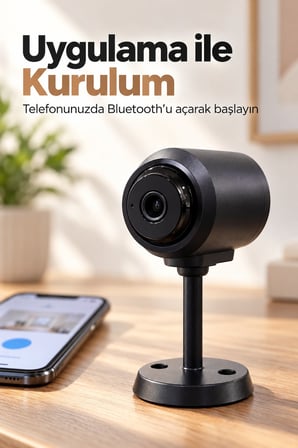Silindirik Gövdeli Telefon Bağlantılı Kamera