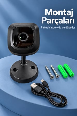Telefondan İzlenebilen Standlı WiFi Kamera