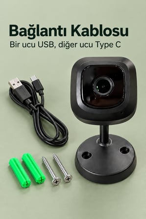 Mobil Uygulama Destekli WiFi Güvenlik Kamerası