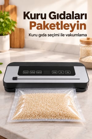 Gıda Paketleme Makinesi Üstten Kontrollü Sürgülü