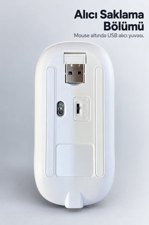 Kablosuz Klavye Mouse Takımı Türkçe Karakterli Tuşlar